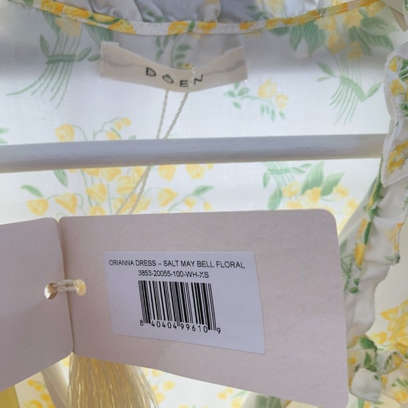 Doen Orianna Dress Salt May Bell Floral - Picture 10 of 10